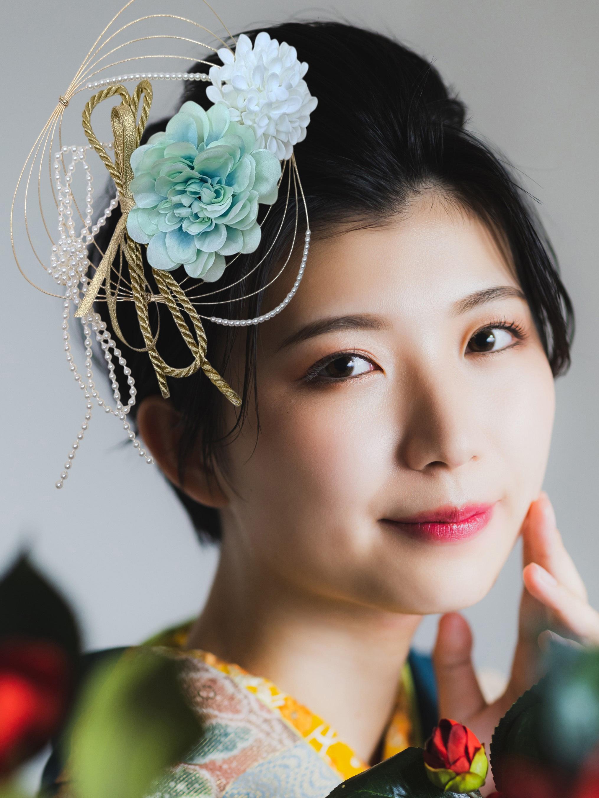 成人式 髪飾り：HANA MOYO ＃780BW